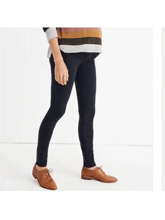 Madewell Denim - Madewell Maternity Skinny Black Jeans Like New Size 27